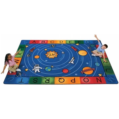 CARPETS FOR KIDS Carpets For Kids 5401 Milky Play Literacy 4.42 ft. x 5.83 ft. Rectangle Rug 5401